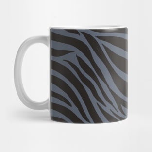 Zebra Print Pattern (BLUE) Mug